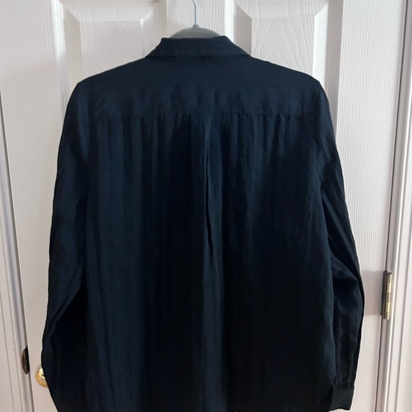 Madewell Black Relaxed Button-Up Shirt - Picture 2 of 5